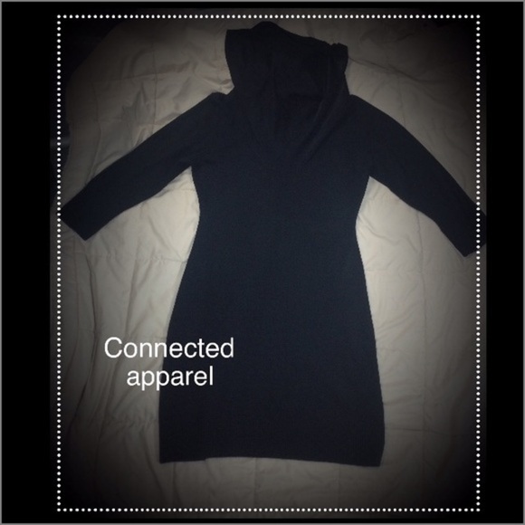 Connected Apparel Sweater Dress - Picture 3 of 4